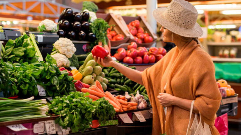 Verduras frescas ricas en vitaminas y minerales