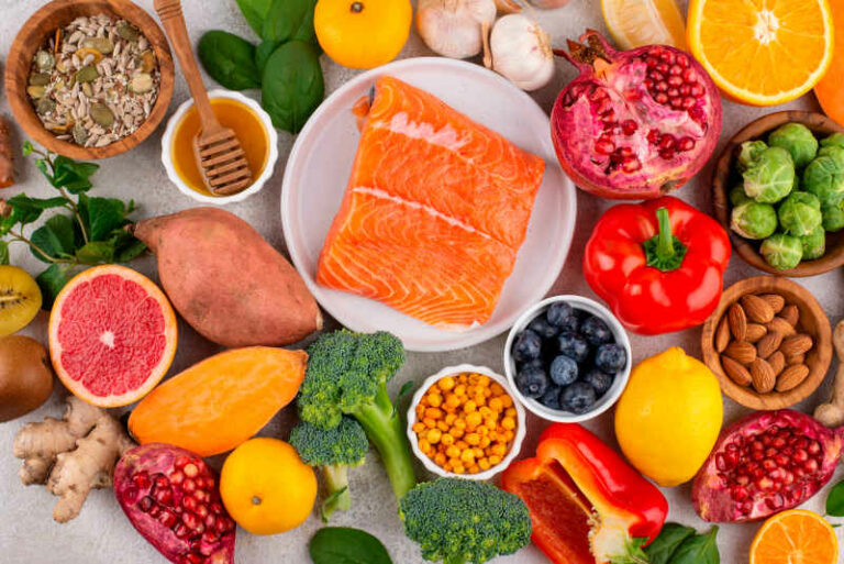Dieta diaria con alimentos buenos para la vista