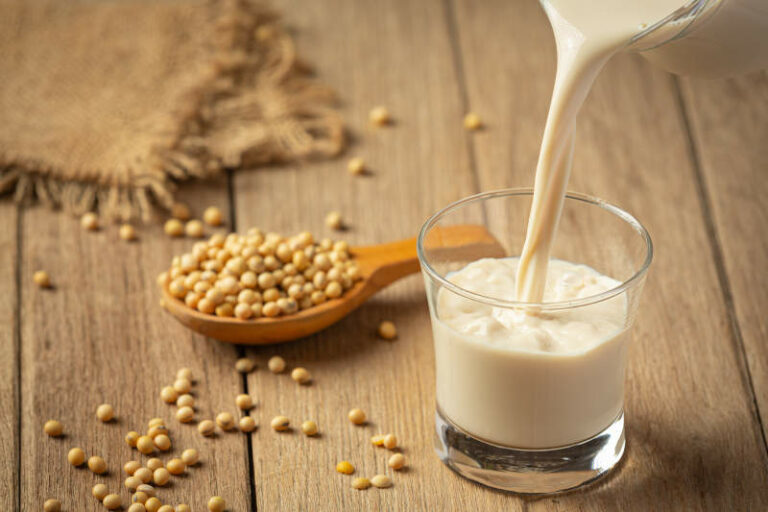 Leche de soya casera